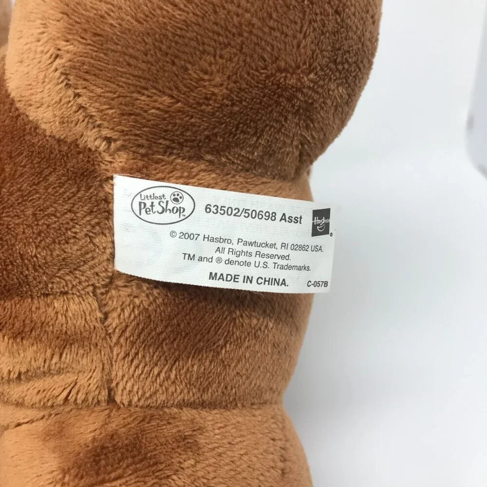 Hasbro Littlest Pet Shop LPS Huggable Monkey Bobblehead Plush Stuffed Animal 15" - Picture 10 of 10